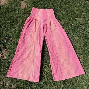 Amanda Bond sheer tie-dye ombre pants/coverup - size XS